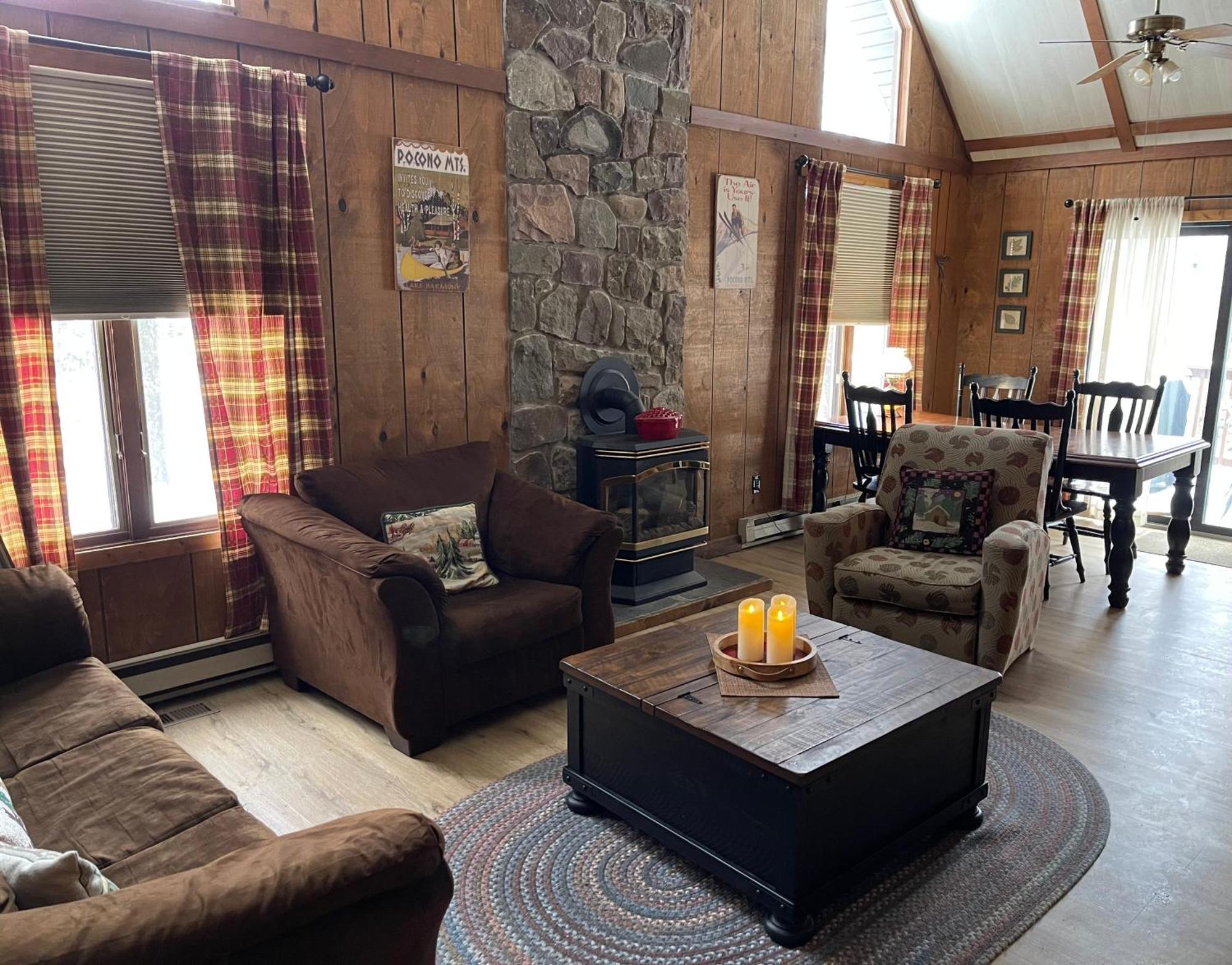 Pocono Mountain View Lake House In レイク・ハーモニー エクステリア 写真